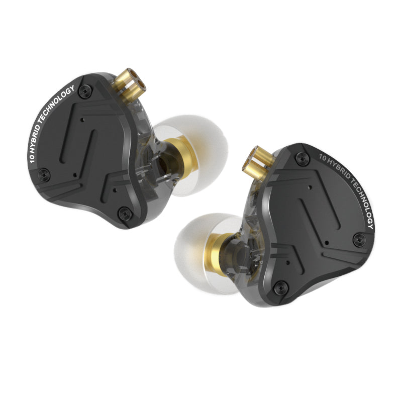 KZ ZS10 Pro In-Ear Monitor, 4BA 1DD Koptelefoon Met Meerdere Drivers, Bedrade HiFi Oordopjes IEM, On Stage Monitor Voor Zanger Gitarist Drummer (Matte, Met Microfoon KZ ZS10 Pro In-Ear Monitor, 4BA 1DD Koptelefoon Met Meerdere Drivers, Bedrade HiFi Oordopjes IEM, On Stage Monitor Voor Zanger Gitarist Drummer (Matte, Met Microfoon
