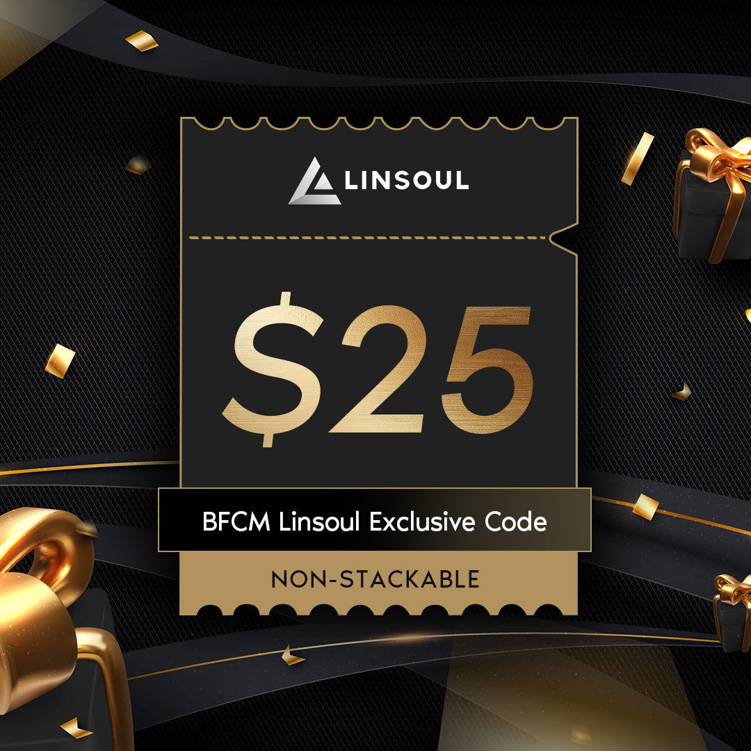 LINSOUL BFCM Exclusive Codes 2024 $1 Reservation Card