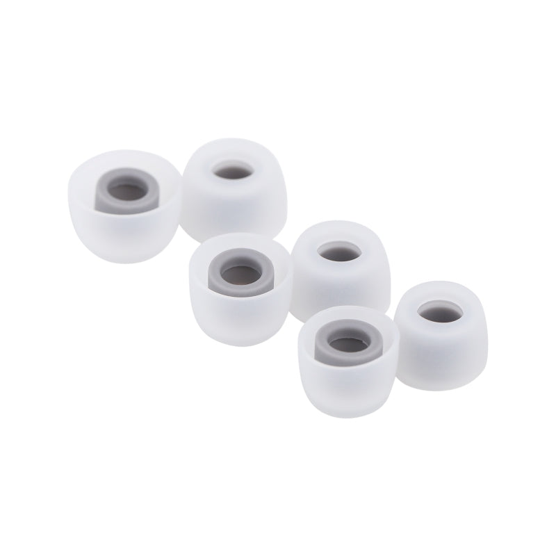 Kiwi Ears Flow Wide Bore Silicone IEM Ear Tips, 3 Sizes S/M/L