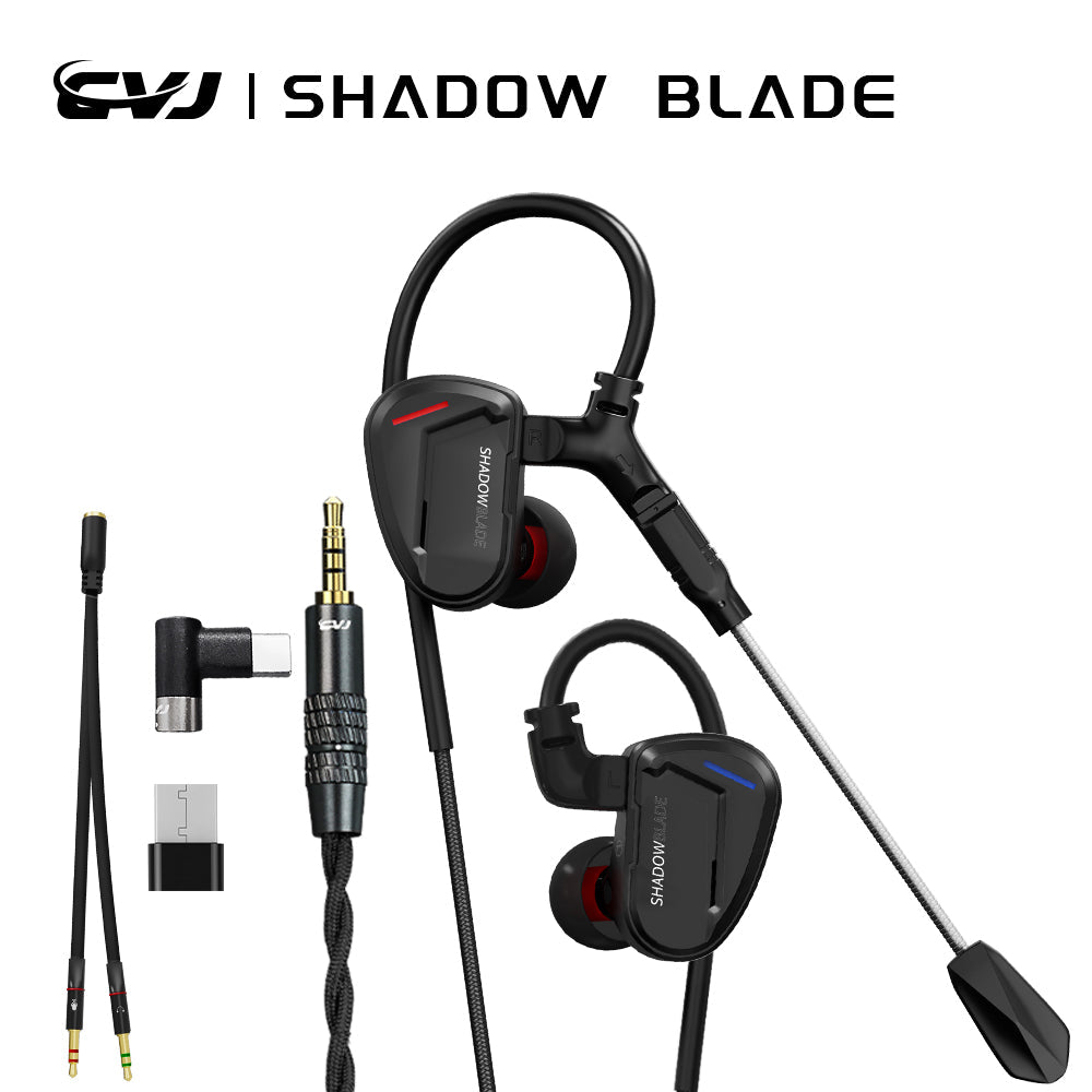 CVJ ShadowBlade | Dual-Driver Gaming IEMs – Linsoul-DE