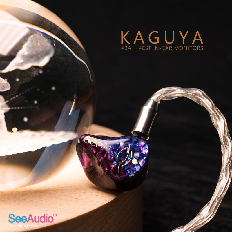 SeeAudio KAGUYA 4BA + 4EST イヤホン　延長保証あり SeeAudio Kaguya – Linsoul-DE