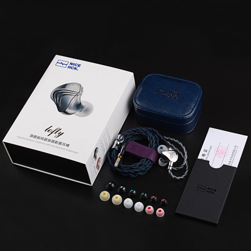 Linsoul Audio-NiceHCK Lofty Pure Beryllium Diaphragm Dynamic IEMs