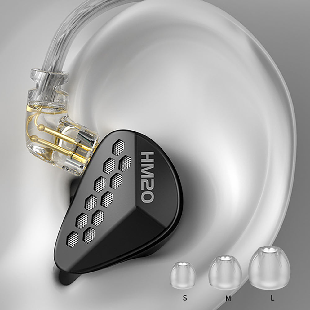 CCA HM20 “XUN-7” Dynamic Driver & 7BA Hybrid IEM Earphones